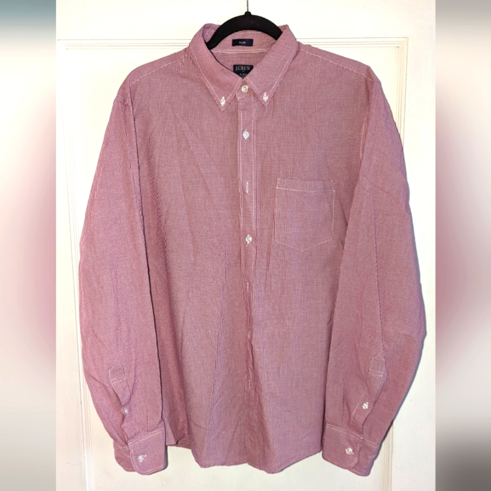 J. Crew men's button down shirt sz large